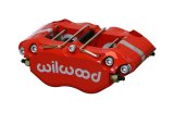 Wilwood Caliper - Narrow Dynapro 4.75in Mount 1.12/1.12in Pistons .81in Disc - Red thumbnail 1