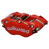 Wilwood Caliper - Narrow Dynapro 4.75in Mount 1.12/1.12in Pistons .81in Disc - Red thumbnail 2