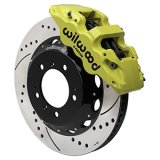 Wilwood 99-12 Porsche 911 (996/997) Aero6 Front Brake Kit Drill/Slot 14.00in Rotor W/Lines - Yellow thumbnail 4
