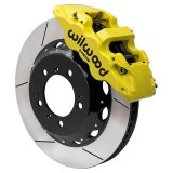 Wilwood 99-12 Porsche 911(996/997) Aero6 Front Brake Kit Slotted 14.00in Rotor W/Lines - Yellow thumbnail 2