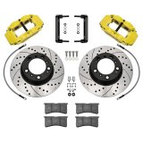 Wilwood 99-12 Porsche 911 (996/997) Superlite 4R Rear Brake Kit Drilled 14.00in Rotor w/Lines - Ylw thumbnail 2
