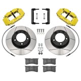 Wilwood 99-12 Porsche 911(996/997) Superlite 4R Rear Brake Kit Slotted 14.00in Rotor W/Lines - Ylw thumbnail 3