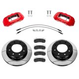Wilwood TX6-DM Front Kit 15.00in Red 11-19 GM 2500/3500 thumbnail 1