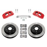 Wilwood 13-18 Dodge Ram 1500 Aero6 DM Front Brake Kit w/ Lines - Red thumbnail 2