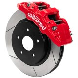 Wilwood 13-18 Dodge Ram 1500 Aero6 DM Front Brake Kit w/ Lines - Red thumbnail 4
