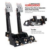 Wilwood Reverse Swing Triple Master Cylinder Pedal w/Tru-Bar thumbnail 7