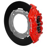 Wilwood 2020+ Polaris RZR Pro UTV6 Rear Kit 11.25in - Red Calipers/Blank Rotors thumbnail 4