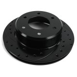 Wilwood 6x5.5 SRP Drilled Performance Rear Rotor & Hat R/H - Black thumbnail 1