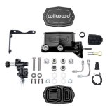 Wilwood MOPAR Compact Tandem M/C Kit w/ P-Valve & Pushrod 15/16in Bore - Black thumbnail 1