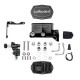 Wilwood MOPAR Compact Tandem M/C Kit w/ P-Valve 1in Bore - Black thumbnail 2