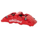 Wilwood Caliper AeroDM R/H Red w/ Logo 6.52in Piston 1.30in Disc thumbnail 1