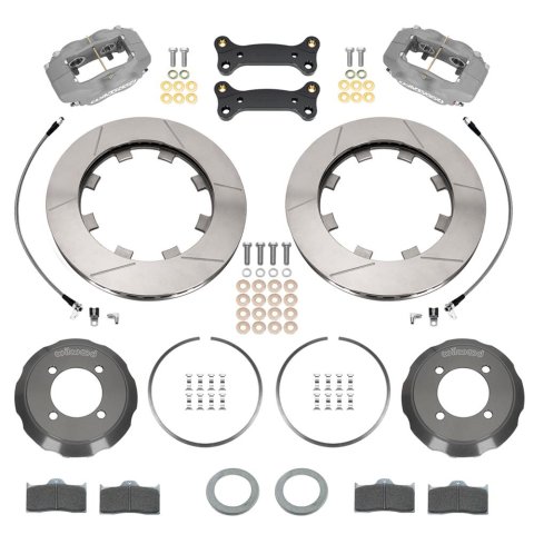 Wilwood Forged Dynalite Front Race BBK Kit - Anodize Caliper - 11.75in GT Slotted Rotor 16+ Miata thumbnail 1