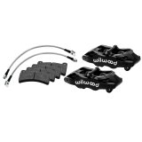 Wilwood 97-04 Corvette C5 All/05-13 C6 Base Models DPC56 Rear Caliper Kit - Black thumbnail 1