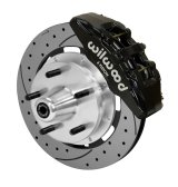 Wilwood Forged Dynapro Big Brake Kit - 5x5 Hub/12.19in Drilled & Slotted Rotor/ Black Caliper- Front thumbnail 1