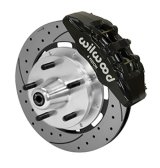 Wilwood Forged Dynapro Big Brake Kit - 5x5 Hub/12.19in Drilled & Slotted Rotor/ Black Caliper- Front thumbnail 4