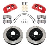 Wilwood 22-23 Mercedes-Benz Sprinter AWD 2500 Front Aero6-DM 13.25in Kit w/ Lines - Red thumbnail 2