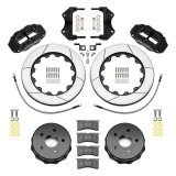 Wilwood 07-18 Jeep Wrangler Narrow Superlite 4R Rear Brake Kit Slotted 13.50in Rotor w/Lines - Black thumbnail 2