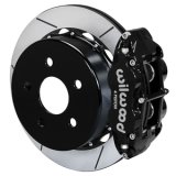Wilwood 07-18 Jeep Wrangler Narrow Superlite 4R Rear Brake Kit Slotted 13.50in Rotor w/Lines - Black thumbnail 4