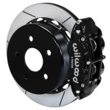 Wilwood 18-21 Jeep Wrangler Narrow Superlite 4R Rear Brake Kit Slotted 13.50in Rotor w/Lines - Black thumbnail 1