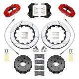 Wilwood 18-21 Jeep Wrangler Narrow Superlite 4R Rear Brake Kit Slotted 13.50in Rotor w/Lines - Red thumbnail 2