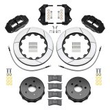 Wilwood 20-21 Jeep Gladiator Narrow Superlite 4R Rear Brake Kit Slotted 13.50in Rotor w/Lines - Blk thumbnail 2