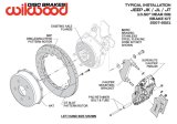 Wilwood 20-21 Jeep Gladiator Narrow Superlite 4R Rear Brake Kit Slotted 13.50in Rotor w/Lines - Red thumbnail 3