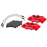 Wilwood 05-13 Corvette C6 Base Models DPC56 Rear Caliper Kit - Red thumbnail 1