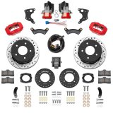 Wilwood 88-98 GM C1500 Rear Electronic Parking Brake Kit Red 12.19in SRP Rotor 3.25in Offset thumbnail 3