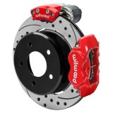Wilwood 88-98 GM C1500 Rear Electronic Parking Brake Kit Red 12.19in SRP Rotor 3.25in Offset thumbnail 4