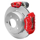 Wilwood 88-98 GM C1500 Rear Electronic Parking Brake Kit Red 12.19in Rotor 3.25in Offset thumbnail 4