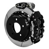 Wilwood 88-98 GM C1500 Superlite Rear Electronic Parking Brake Kit 12.88in Rotor 3.25in Offset - Blk thumbnail 1