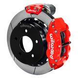 Wilwood 88-98 GM C1500 Superlite Rear Electronic Parking Brake Kit 12.88in Rotor 3.25in Offset - Red thumbnail 4