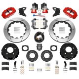 Wilwood 88-98 GM C1500 Superlite Rear Electronic Parking Brake Kit 14in Rotor 3.25in Offset - Red thumbnail 3
