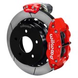 Wilwood 88-98 GM C1500 Superlite Rear Electronic Parking Brake Kit 14in Rotor 3.25in Offset - Red thumbnail 4