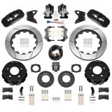 Wilwood 88-98 GM C1500 Aero4 Rear Electronic Parking Brake Kit 14in Rotor 3.25in Offset - Blk thumbnail 3