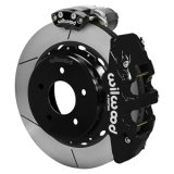 Wilwood 88-98 GM C1500 Aero4 Rear Electronic Parking Brake Kit 14in Rotor 3.25in Offset - Blk thumbnail 4