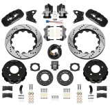 Wilwood 88-98 GM C1500 Aero4 Rear Elec. Parking Brake Kit 14in SRP Rotor 3.25in Offset - Blk thumbnail 3