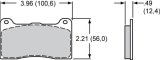 Wilwood BP-30 Brake Pads 7816 .490 Thick thumbnail 1