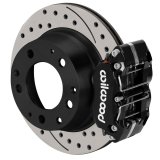 Wilwood 84-89 Porsche 911 Dynapro-P Radial Rear Brake Kit w/ 11.42in SRP Rotors & Lines - Black thumbnail 1