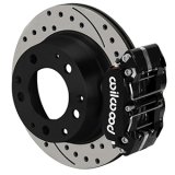 Wilwood 84-89 Porsche 911 Dynapro-P Radial Rear Brake Kit w/ 11.42in SRP Rotors & Lines - Black thumbnail 4