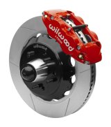 Wilwood 88-98 GMC Truck C1500/C2500 Narrow Superlight 6R Front Truck Kit 14.00in - Red thumbnail 1