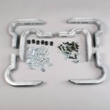 Lund 04-14 Ford F-150 SuperCab (90in) EZ Running Board Mounting Bracket Kit - Brite thumbnail 1