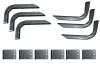Lund 05-09 Jeep Liberty EZ Running Board Mounting Bracket Kit - Brite thumbnail 7