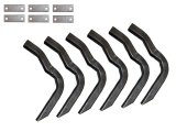 Lund 05-12 Dodge Dakota Quad Cab EZ Running Board Mounting Bracket Kit - Brite thumbnail 3