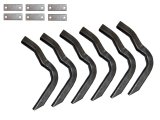 Lund 05-12 Dodge Dakota Quad Cab EZ Running Board Mounting Bracket Kit - Brite thumbnail 5