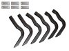 Lund 05-12 Dodge Dakota Quad Cab EZ Running Board Mounting Bracket Kit - Brite thumbnail 7