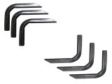 Lund 05-17 Nissan Frontier Crew Cab EZ Running Board Mounting Bracket Kit - Brite thumbnail 5
