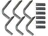 Lund 06-10 Jeep Commander EZ Running Board Mounting Bracket Kit - Brite thumbnail 2