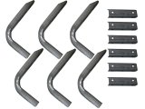 Lund 06-10 Jeep Commander EZ Running Board Mounting Bracket Kit - Brite thumbnail 4