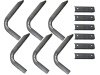 Lund 06-10 Jeep Commander EZ Running Board Mounting Bracket Kit - Brite thumbnail 6